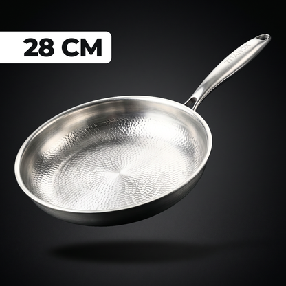 Poêle 100% Titane Pur Pour Une Cuisine Sans Toxines